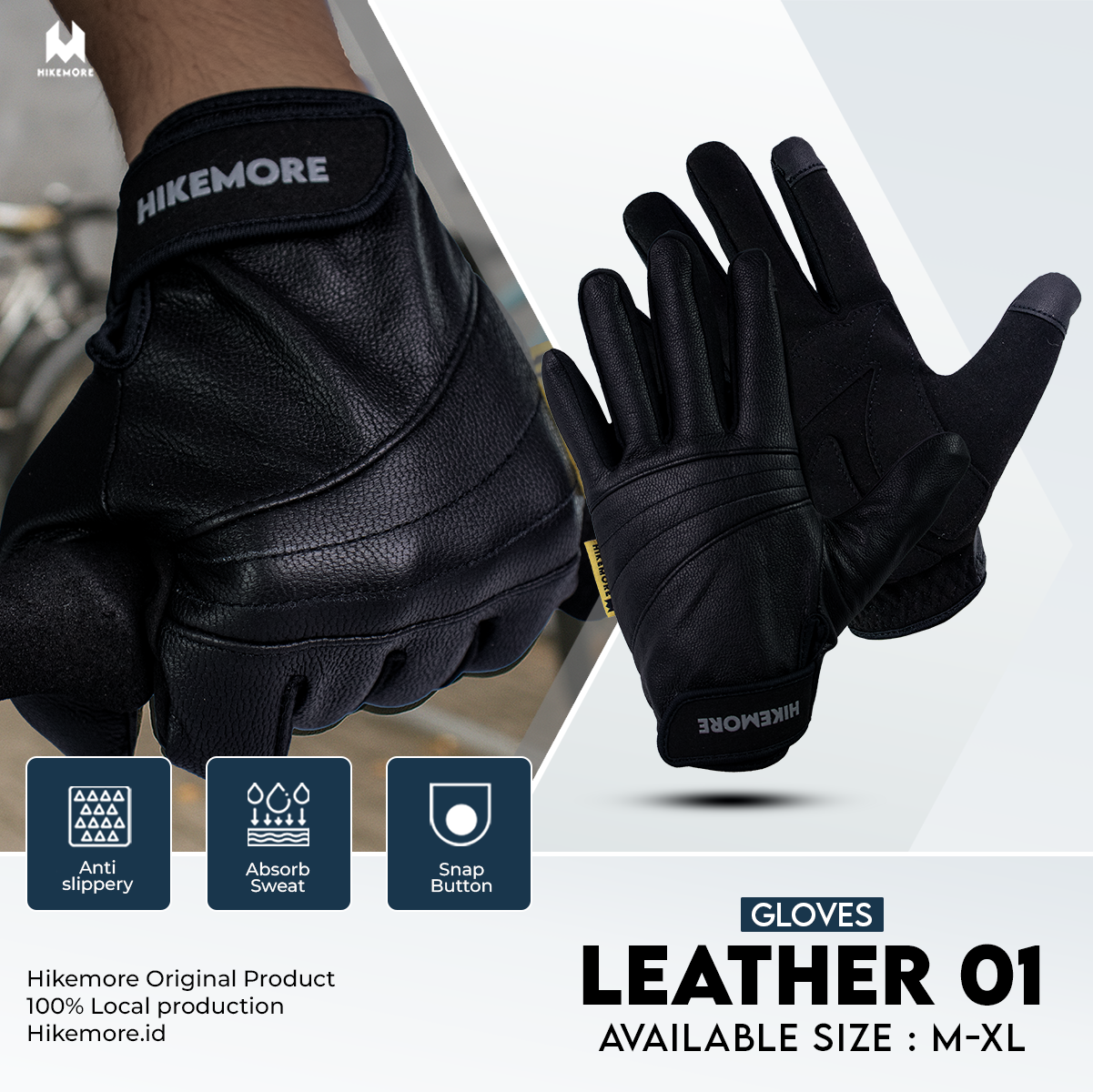 Hikemore Leather 01 Gloves