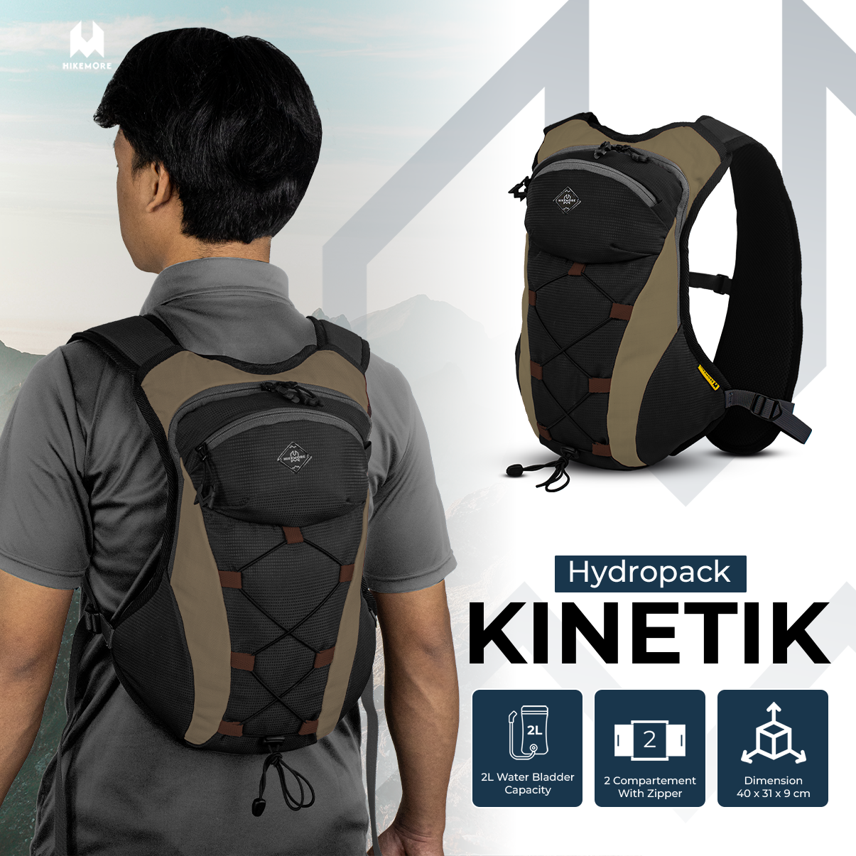 Hikemore Kinetik Hydropack