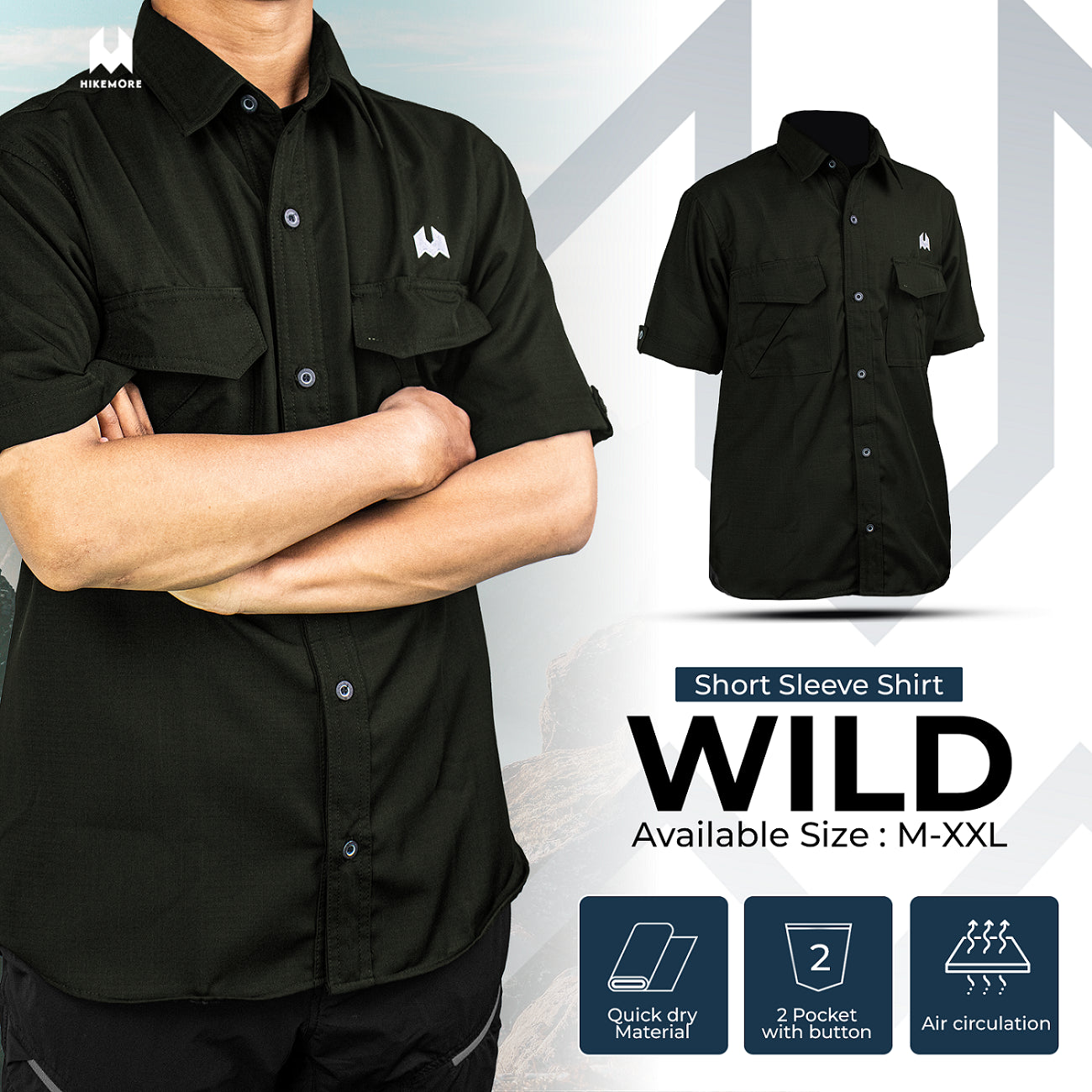 Hikemore Wild Short-Sleeved Shirt